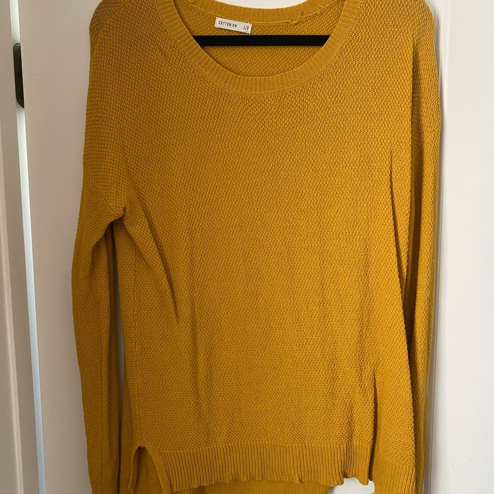 Mustard Yellow sweater